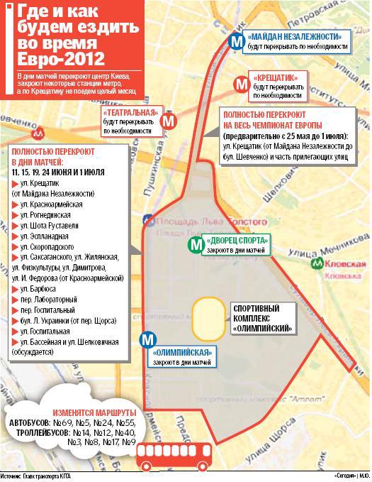 Карта Киева Карта Киева