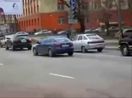 Пьянющий мент едет домой
