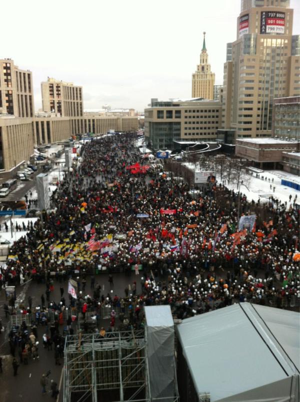 Митинг в Москве