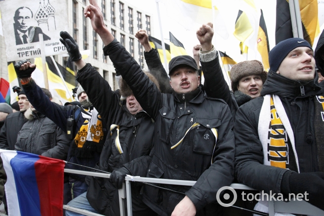 Націоналісти намагалися прорватися на мітинг