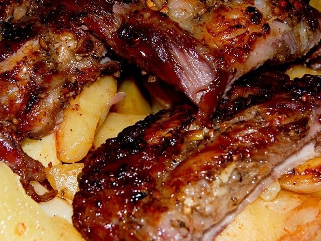 Приготовить свиные ребрышки вкусно рецепты с фото
