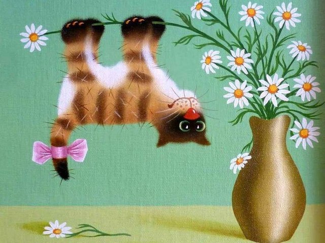 Открытки с днём рождения смешные коты Открытки с днём рождения смешные коты