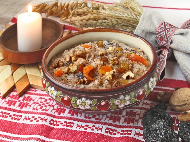 Кутья и поздравление Кутья и поздравление