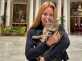 Звезда соцсетей кот Степан побывал в объятиях Тины Кароль