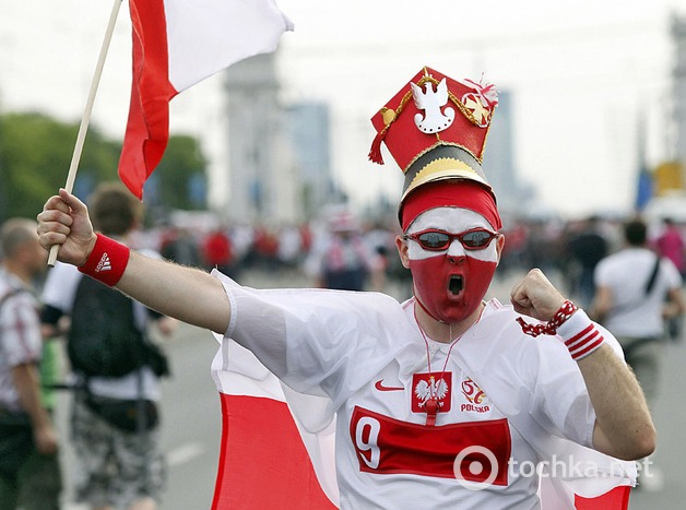 Польские болельщики были настроены не менее агрессивно, чем российские