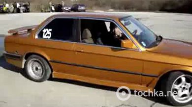 BMW M3 и водитель экстримал - отличный дуэт