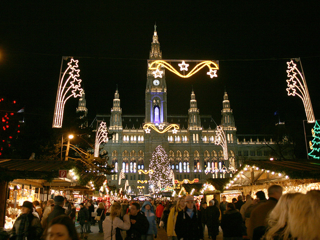 Різдвяні ярмарки: Рождественские ярмарки: Wiener Christkindlmarkt