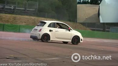 Заряженный Fiat 500 показывает экстра-класс