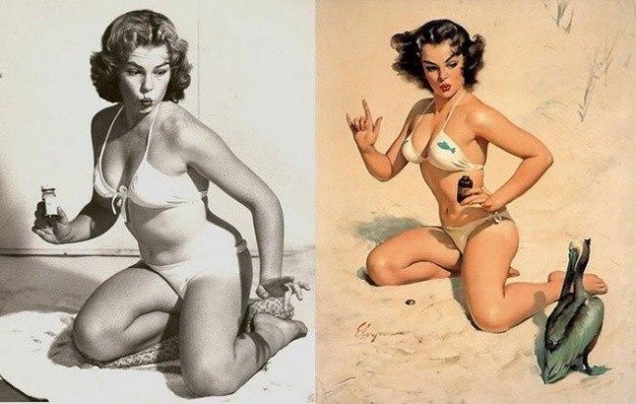 Девушки с плакатов Pin-Up в реальности Девушки с плакатов Pin-Up в реальности