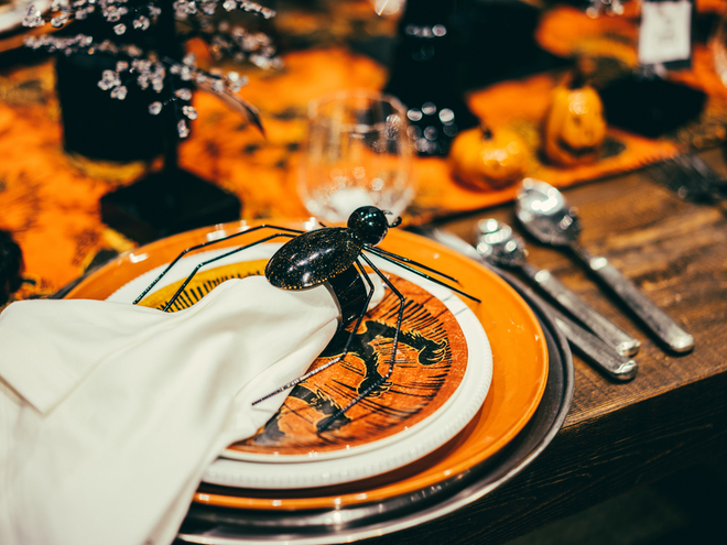 Хэллоуин 2015: сервировка стола на страшный праздник 
