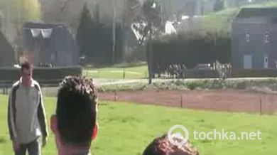 Авария на гонках