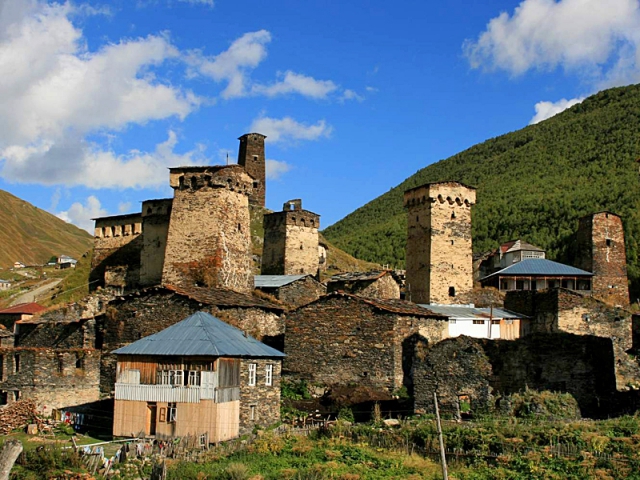 Самые известные достопримечательности Грузии: Сванские башни