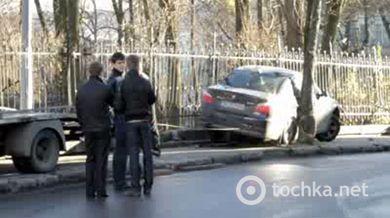 Смешная авария во Львове