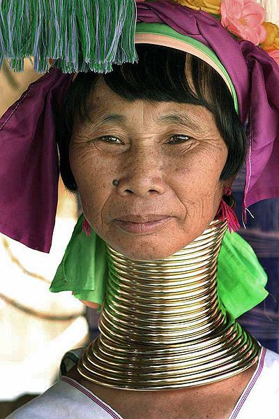 Бирманский народ Падаунг