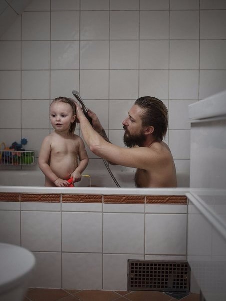 Что случается, когда в декрет идет папа (фото)