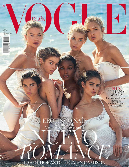 Ангелы Victoria's Secret для Vogue Spain