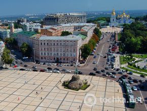 Михайловский монастырь был одним из самых больших в Древнем Киеве.