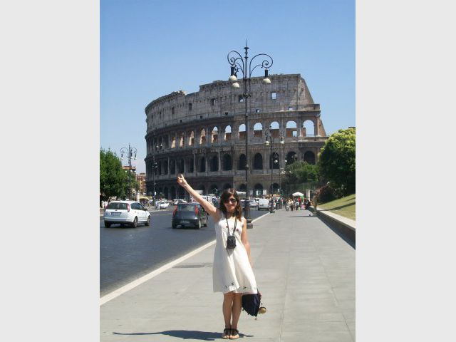 Roma.Coliseum.Mio amore :-)