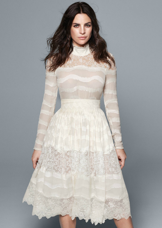 Оливия Уайлд в платье H&M