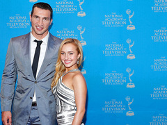 Хайден Панеттьери и Владимир Кличко