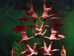 Китайские акробаты в Боготе