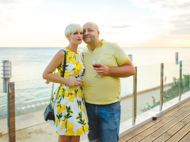 Егор Крутоголов с женой Катей