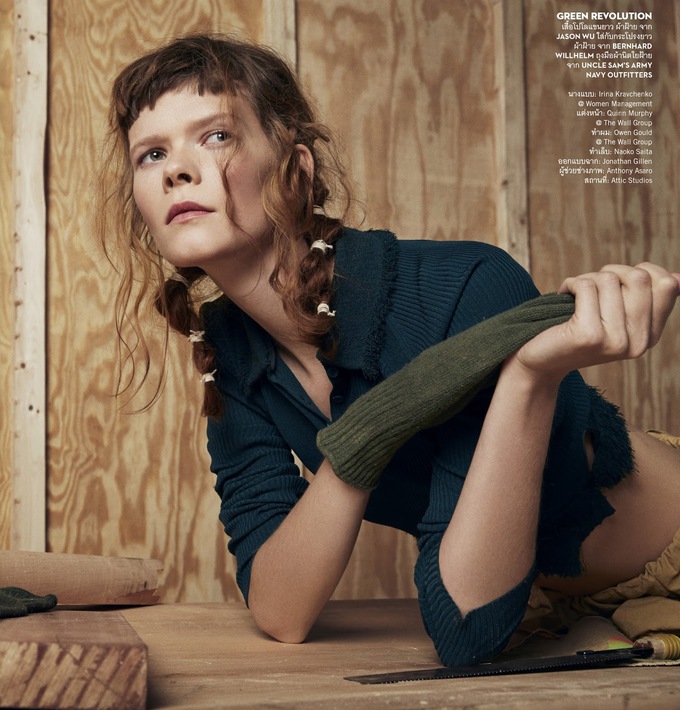 Українська модель Ірина Кравченко для Vogue Thailand