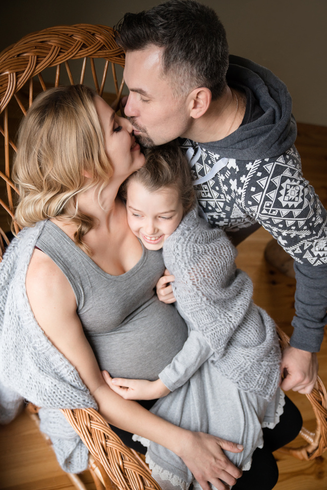 Геннадій Попенко з сім'єю