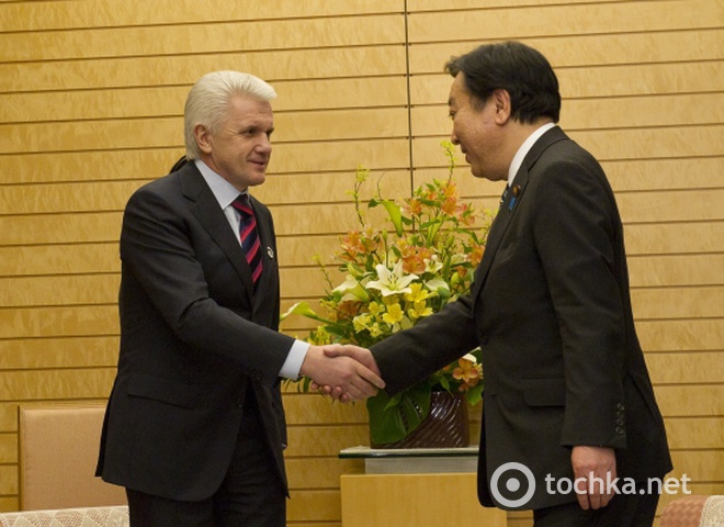 Литвин с премьером Японии Йосихико Нода