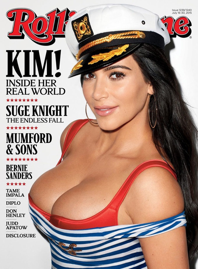 Ким Кардашиан в Rolling Stone