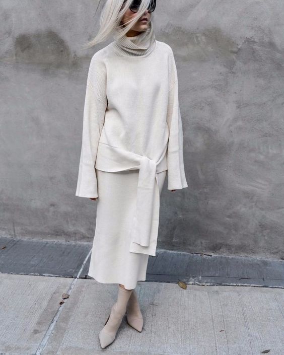 Зимние образы в белом цвете