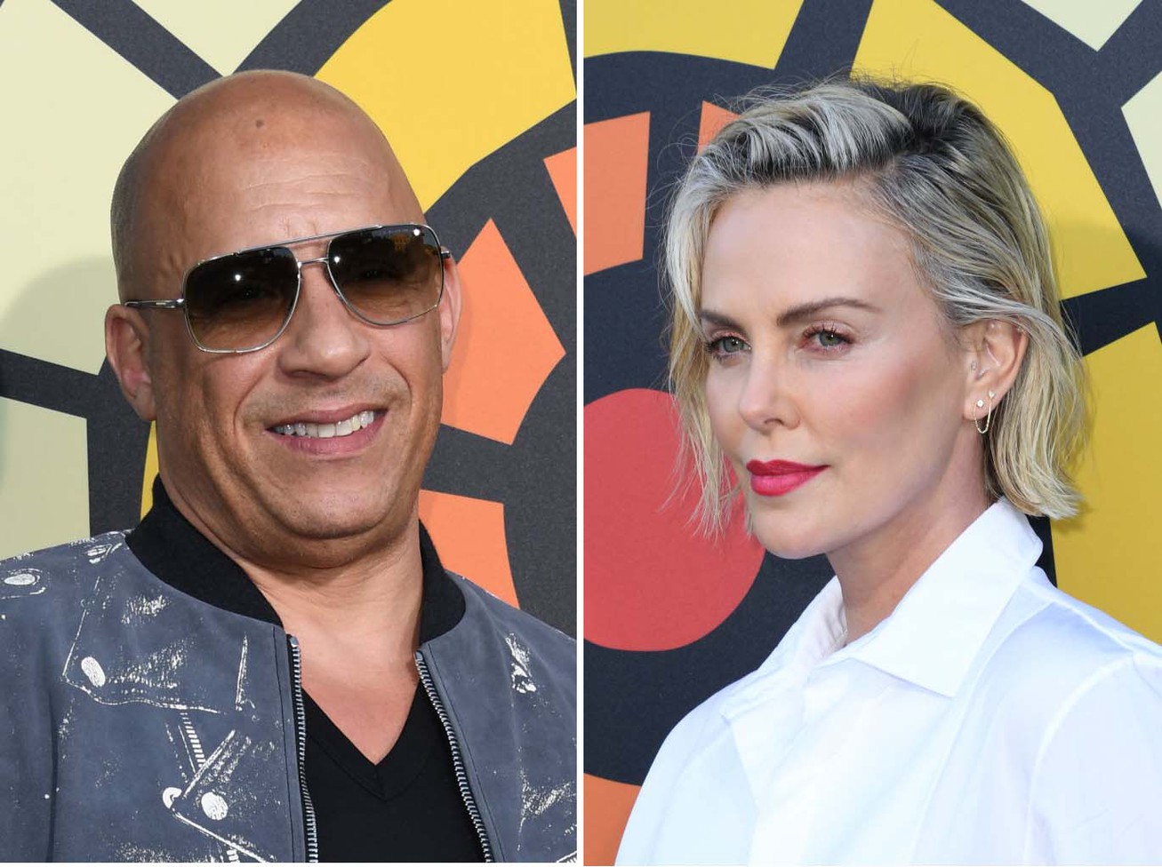 Вин Дизель и Шарлиз Терон