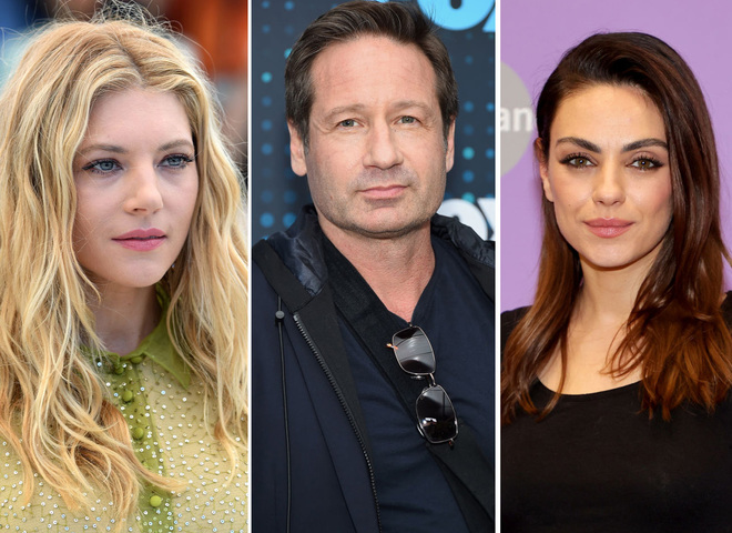 Кэтрин Винник, Дэвид Духовны, Мила Кунис