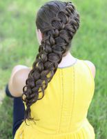 Косы на длинные волосы: модные примеры 