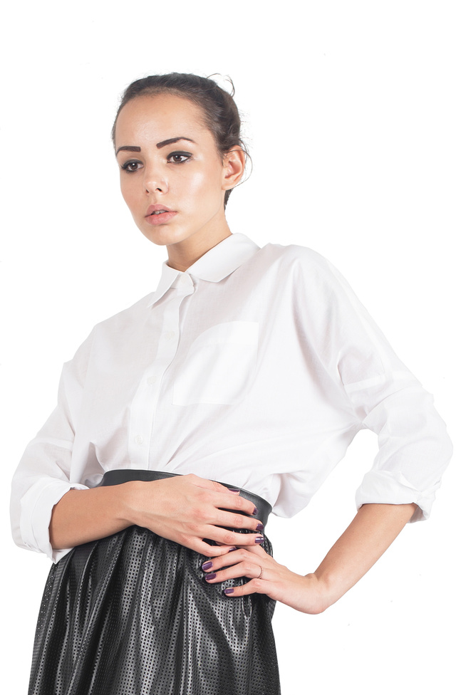 Белая рубашка GEE, 659 грн