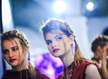 UFW AW 16/17. Третий день: бэкстейдж прически