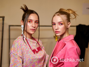 Backstage третьего дня Ukrainian Fashion Week noseason sept 2021