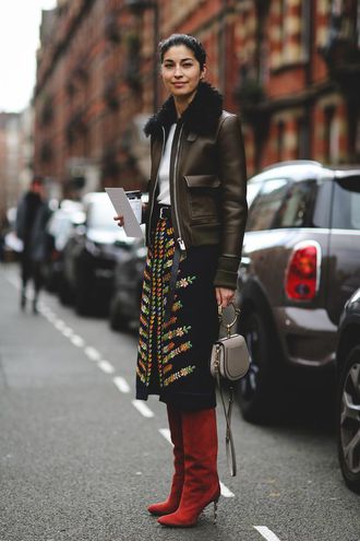 Як одягатися взимку стильно: яскраві street-style приклади