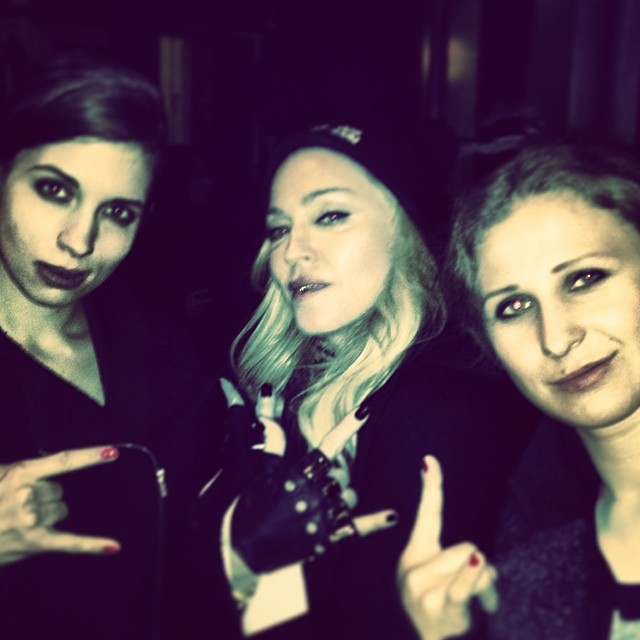 Мадонна і Мадонна и Pussy Riot 