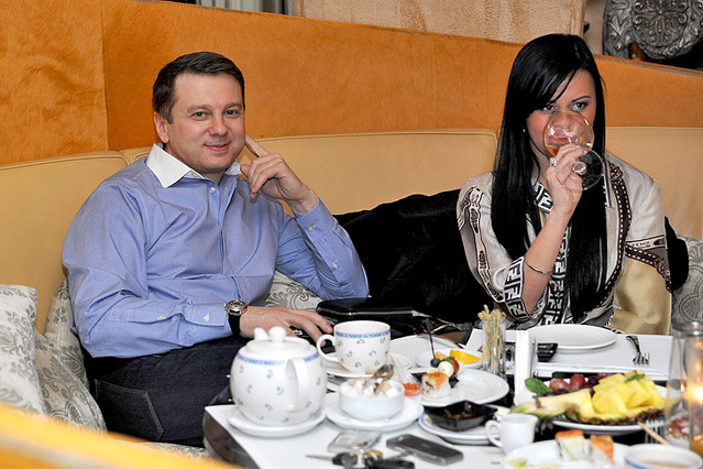 Тусовка в ресторане Москва