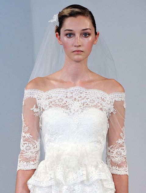 Свадебный макияж - показ Marchesa