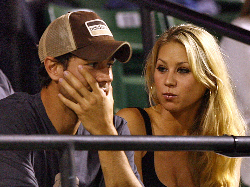 Енріке Іглесіас і Ганна Курнікова