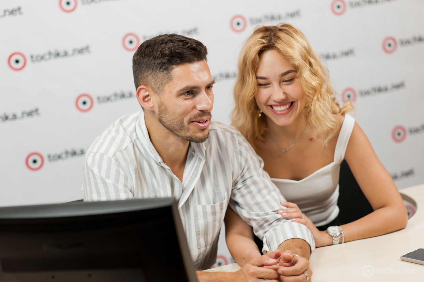 Никита Добрынин и Дария Квиткова в гостях у tochka.net