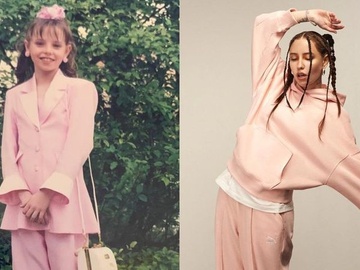 Надя Дорофєєва запостила шкільні фото, щоб показати, як із роками змінювався її стиль