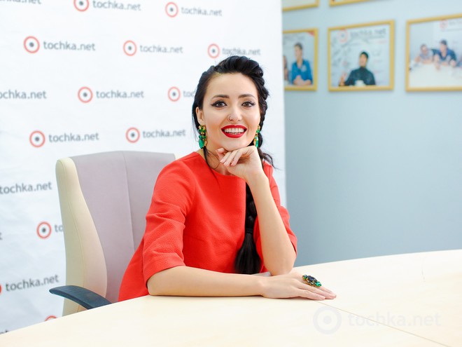 Анна Добриднєва в гостях у tochka.net