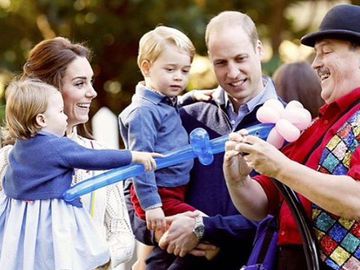 Кейт Миддлтон, принц Уильям и их дети