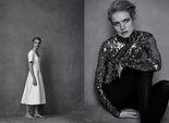 Наталія Водянова у чорно-білій фотосесії для Dior Magazine