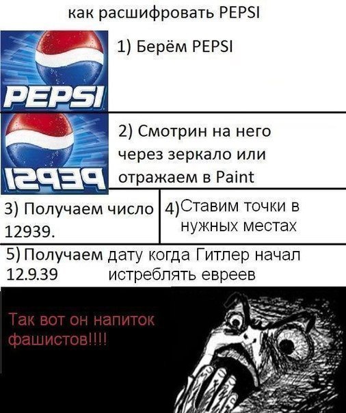 Страшная тайна про Pepsi