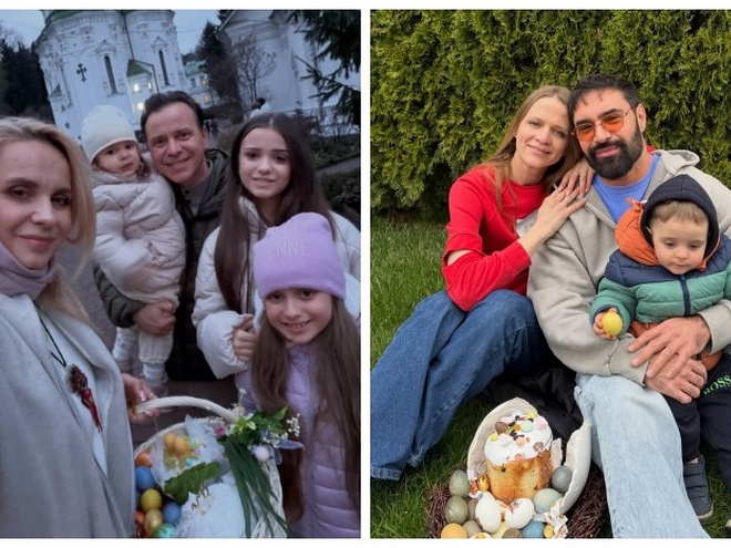 Великдень-2026: як зірки святили паски та святкували в родинному колі