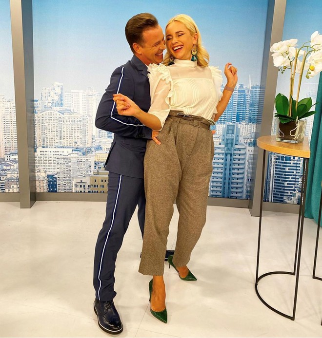 Лилия Ребрик с мужем